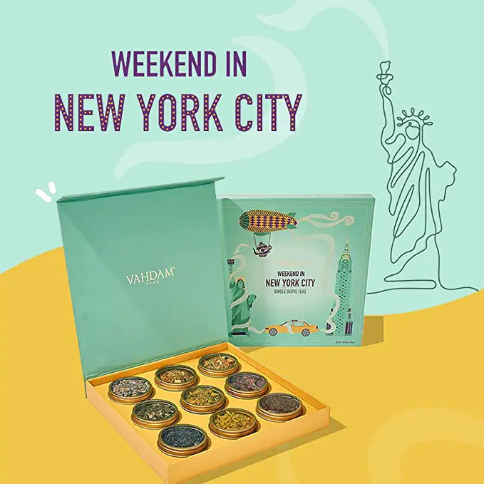 Weekend in New York City, Gift Set - Image 6 - 9 Teas Pack