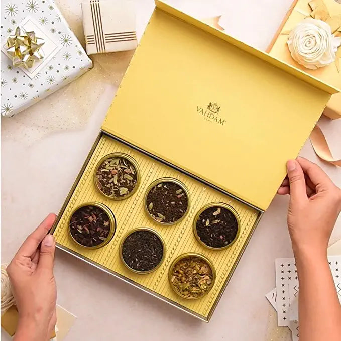 Special Glow Loose Leaf Teas Set VAHDAM USA