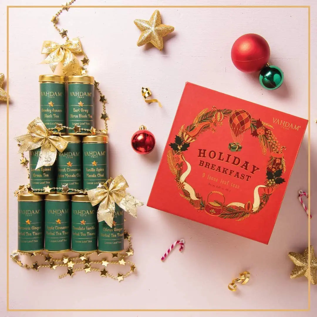 Holiday Breakfast Gift Set - Image 6 - 9 Teas Pack