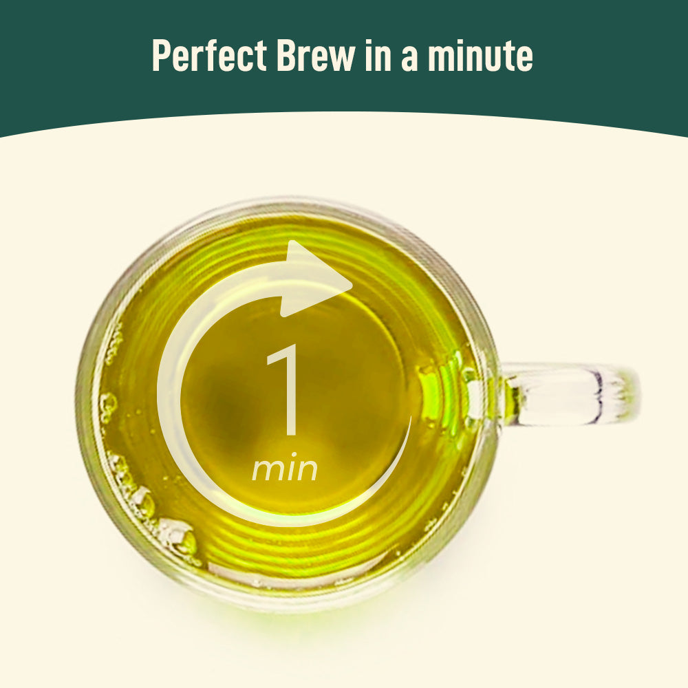 Organic Himalayan Green Tea: Single Serve Tea Pods