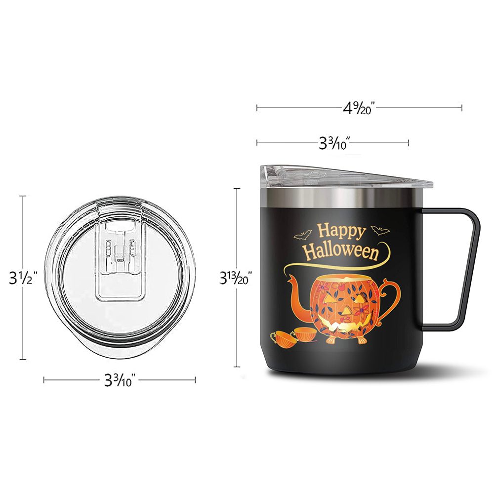 Halloween Mug insulated - Black, Image 7