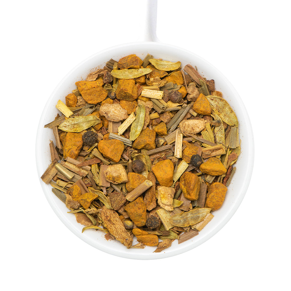 Turmeric Spiced Herbal Tea Tisane, Image 2 - 100 TB