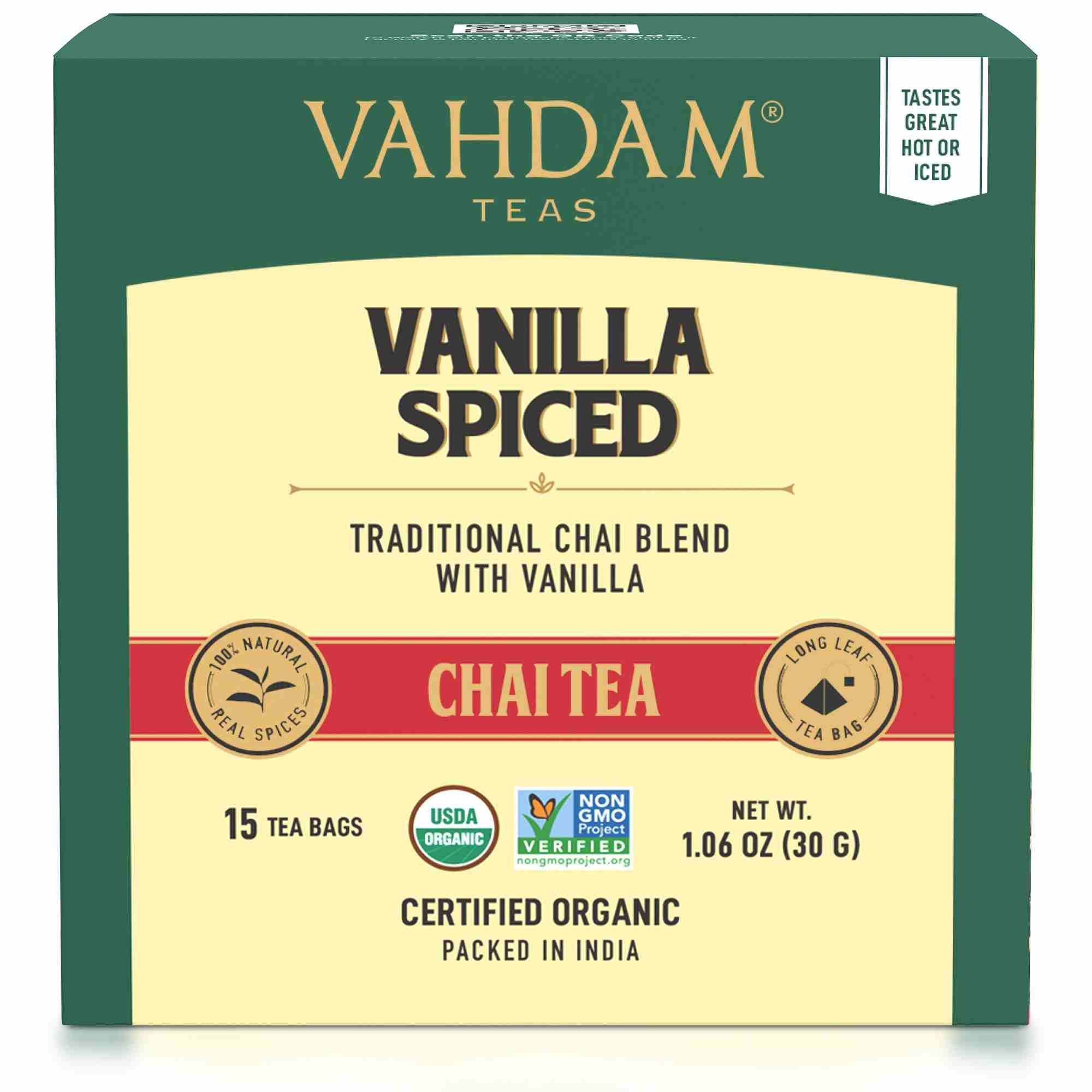 Assorted Chai Tea Kit | 4 Variants, 60 Tea Bags - VAHDAM® USA