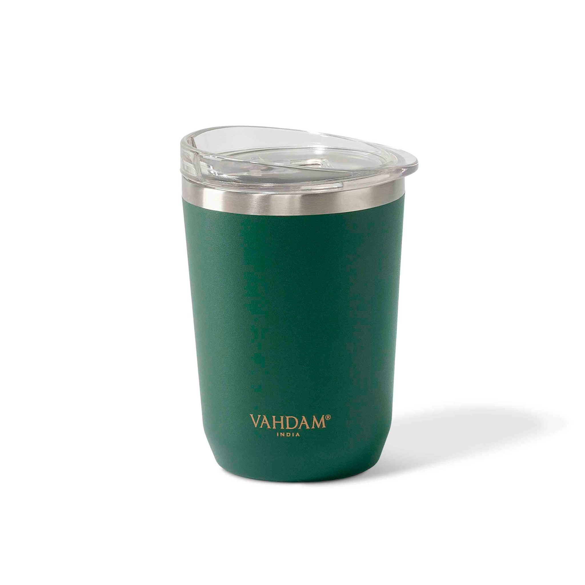 Ardour Tumbler Insulated (Green) - VAHDAM® USA