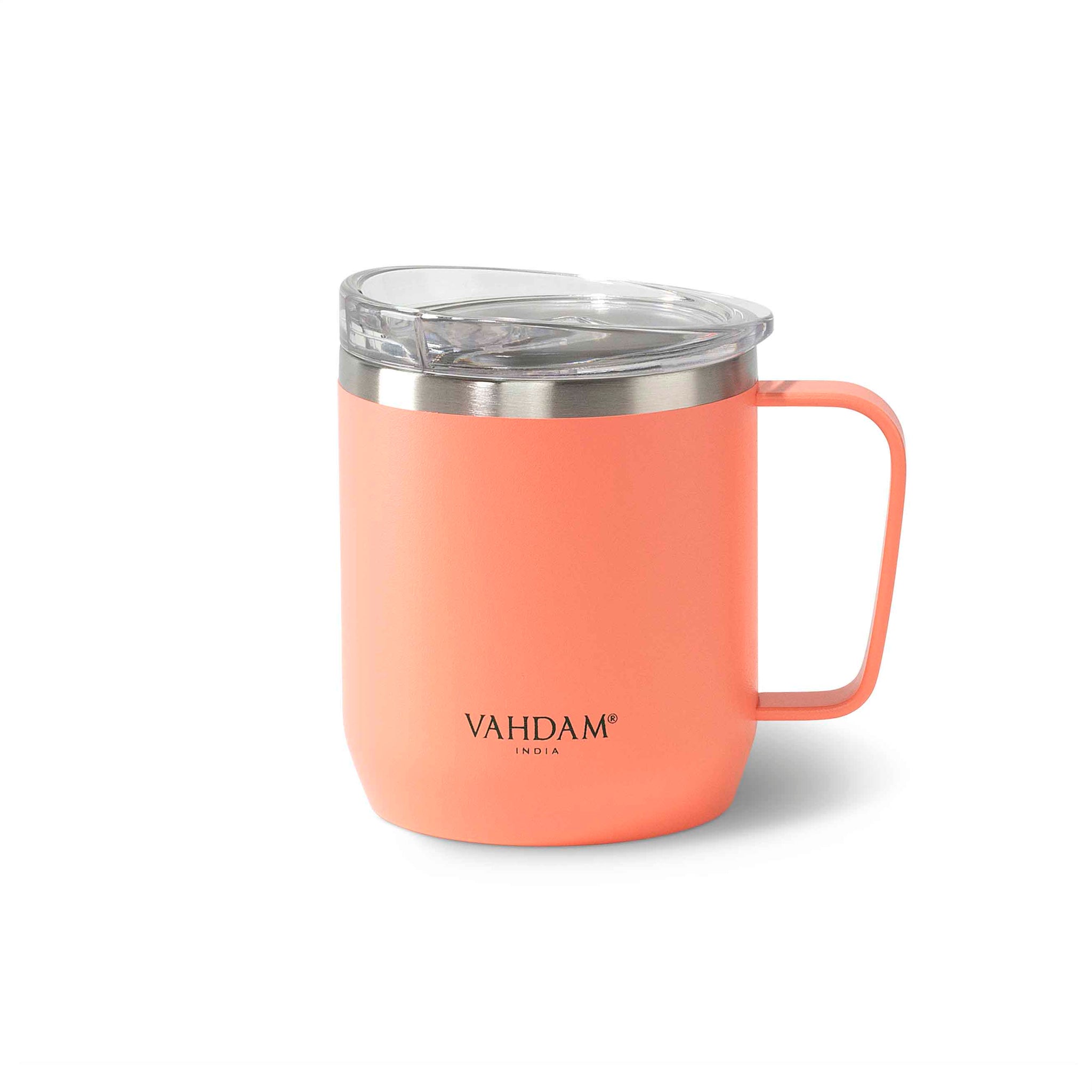 HydraPeak Stainless Steel Vacuum Insulated Coffee Mug With Lid