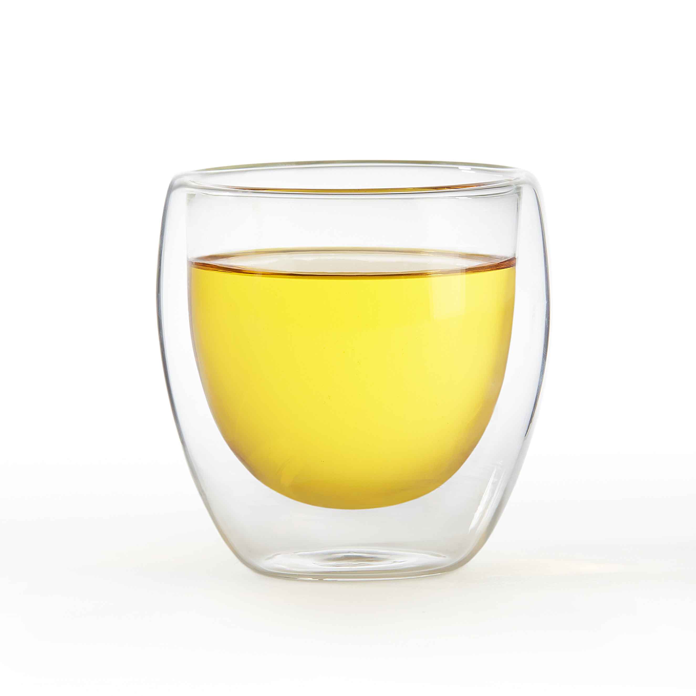 Double walled glass tea cup 250 ml – VAHDAM®