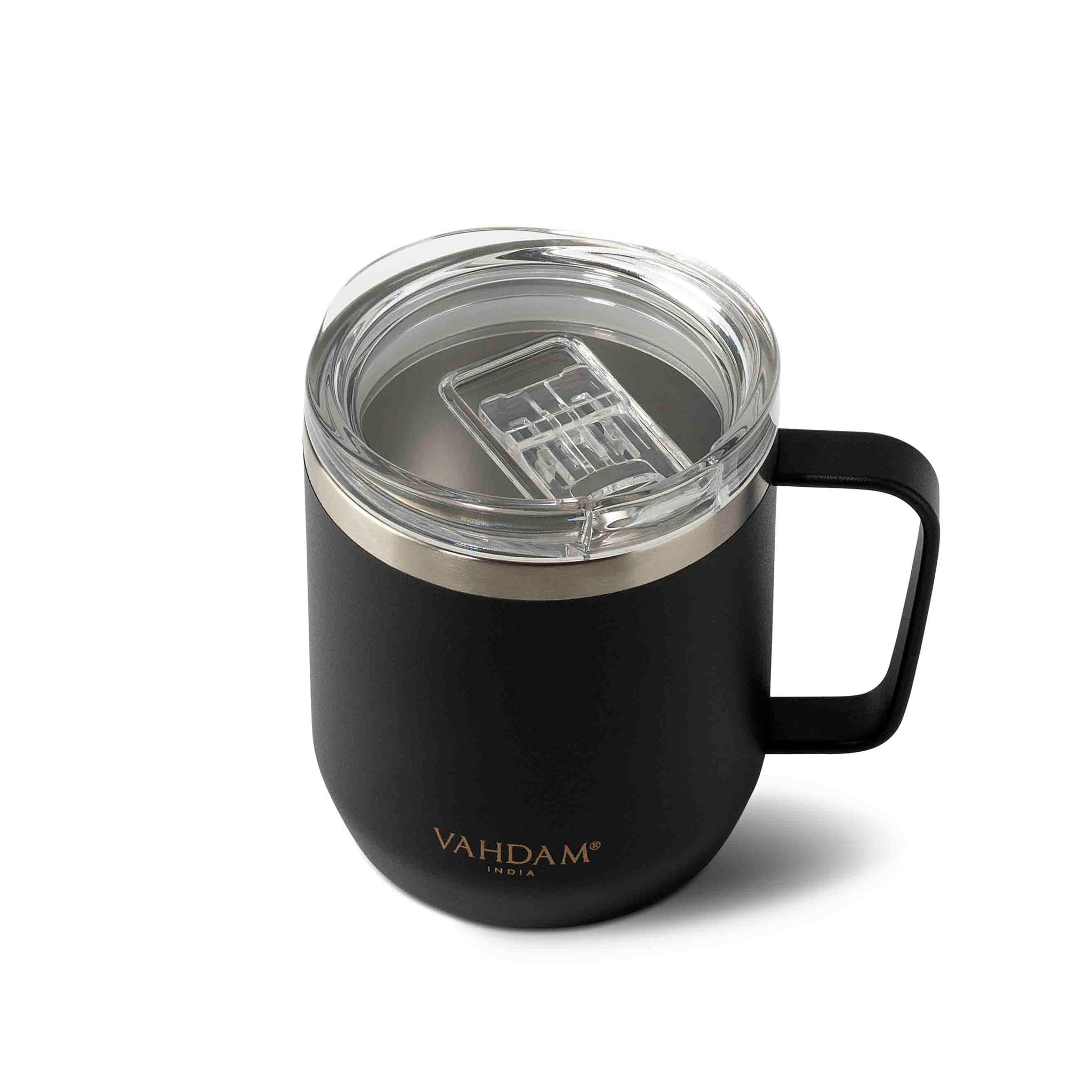 Drift Mug Insulated (Black) - VAHDAM® USA