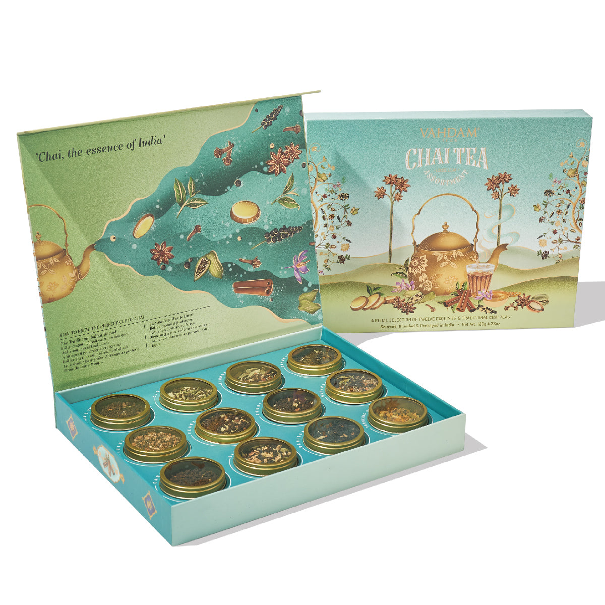 Chai Tea Assortment Gift Set - Image 1 - 12 Teas Pack