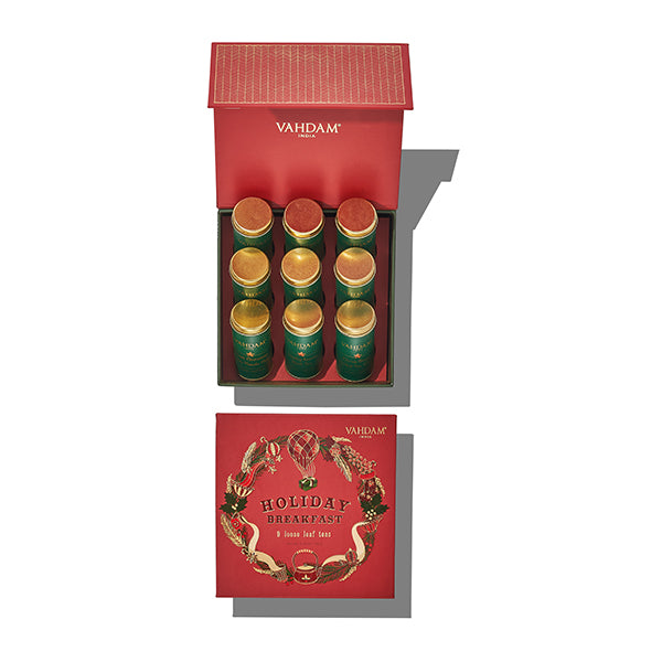 Holiday Breakfast Gift Set - Image 8 - 9 Teas Pack
